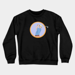 Golf Player Crewneck Sweatshirt